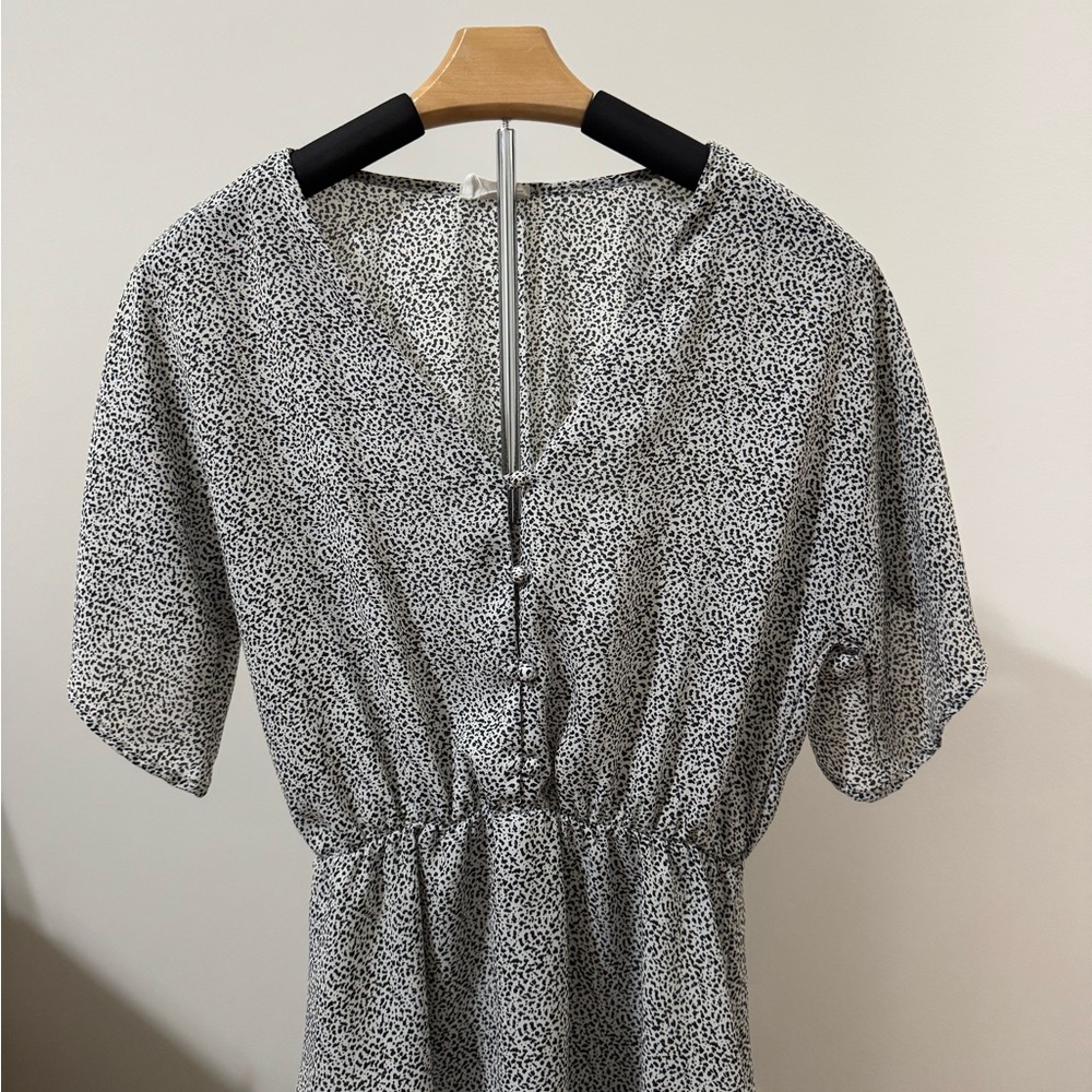 Sienna Sky Black and White Blouse
